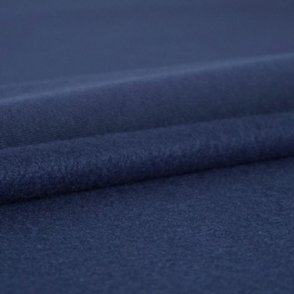 Heavy Sweat Stoff 82% CO uni dunkelblau